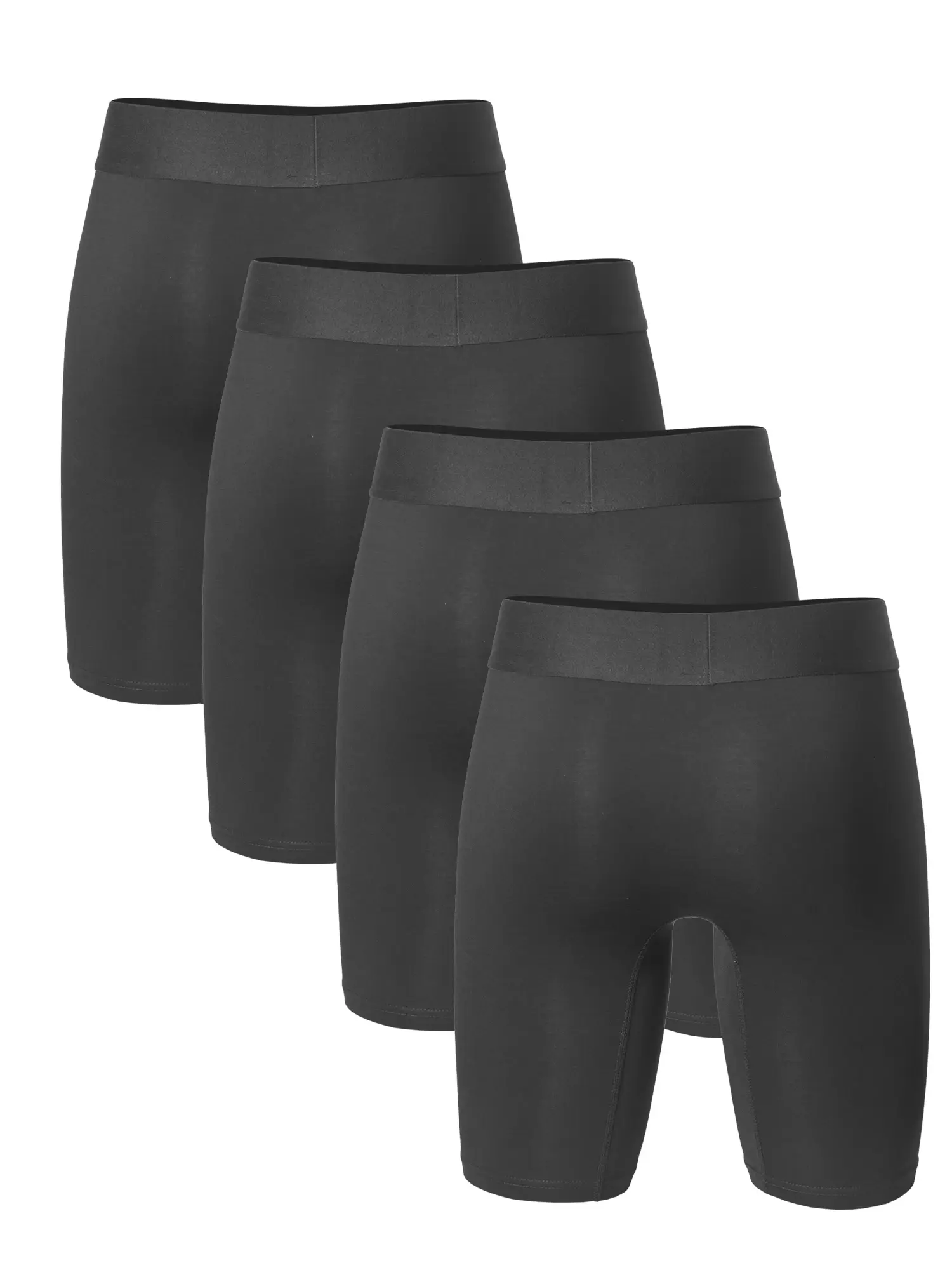 4pcs Men Modal Underwear With Opening Up Breathable Mens Boxershorts Men's Panties Underpants Boxers Brief — image 2