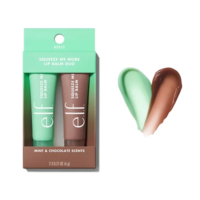 E.l.f Squeeze Me More Lip Balm Duo Lip Gloss Mango-Καρπούζι Τσίχλα-Κεράσι μέντα-Σοκολάτα Δίχρωμο Σετ με 3 Συνδυασμούς — image 14