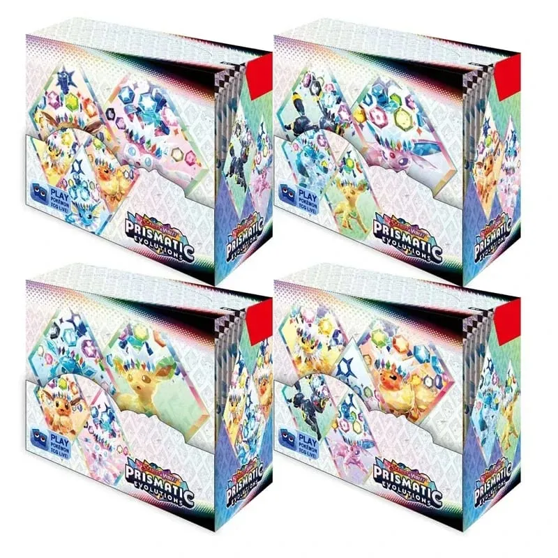 Pokémon PRISMATIC EVOLUTIONS SURGING SPARKS SCARLET&VIOLE 151 Booster Display Box Pokemon Booster Cards Playing Cards — image 4