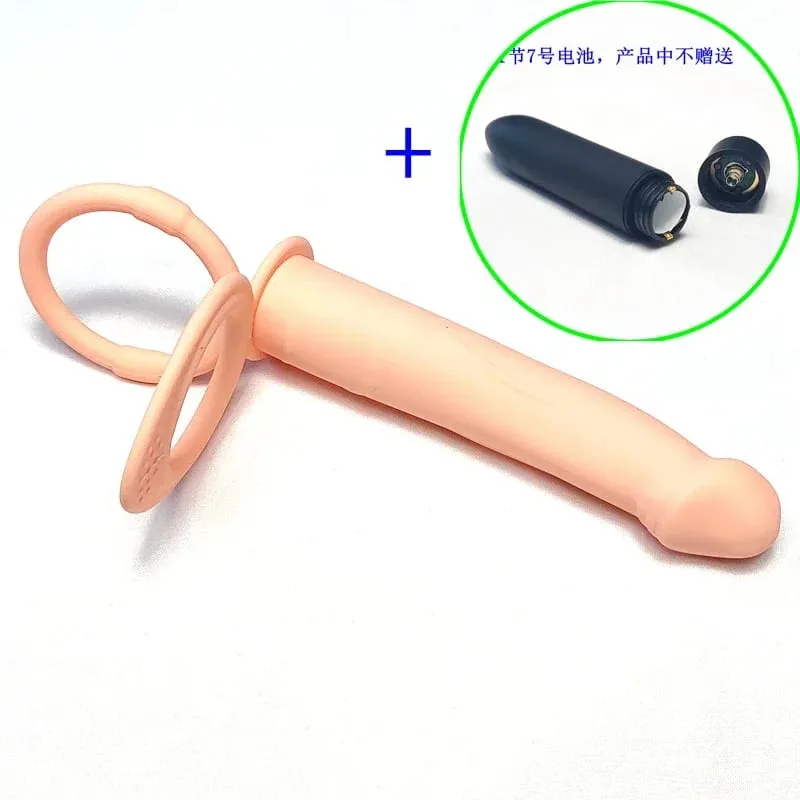 Vibrator Double Penetration Anal Plug Dildo Butt Plug For Woman Strap On Penis Massage Vagina Plugs Adult Sex Toys For Couples — image 8