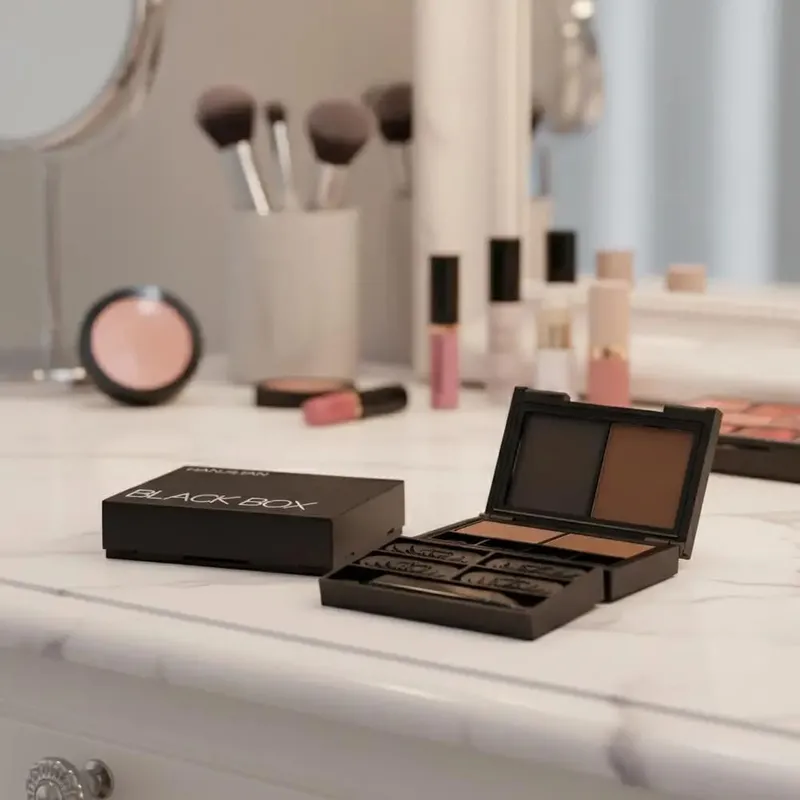 3in1 Eye Makeup Stamp Φορητό Lasting-Sudge-proof Stamp Stamp Eyeliner & Mole Fast Application Σετ μακιγιάζ ματιών Εργαλεία μακιγιάζ βλεφαρίδων — image 7
