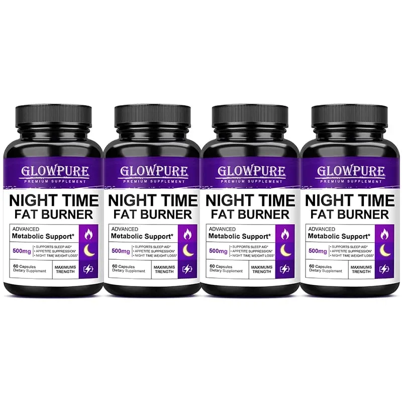 Boost Metabolism & Suppress Appetite with Night Time Fat Burner - Healthy Weight Management Capsules for Weight Loss — image 10