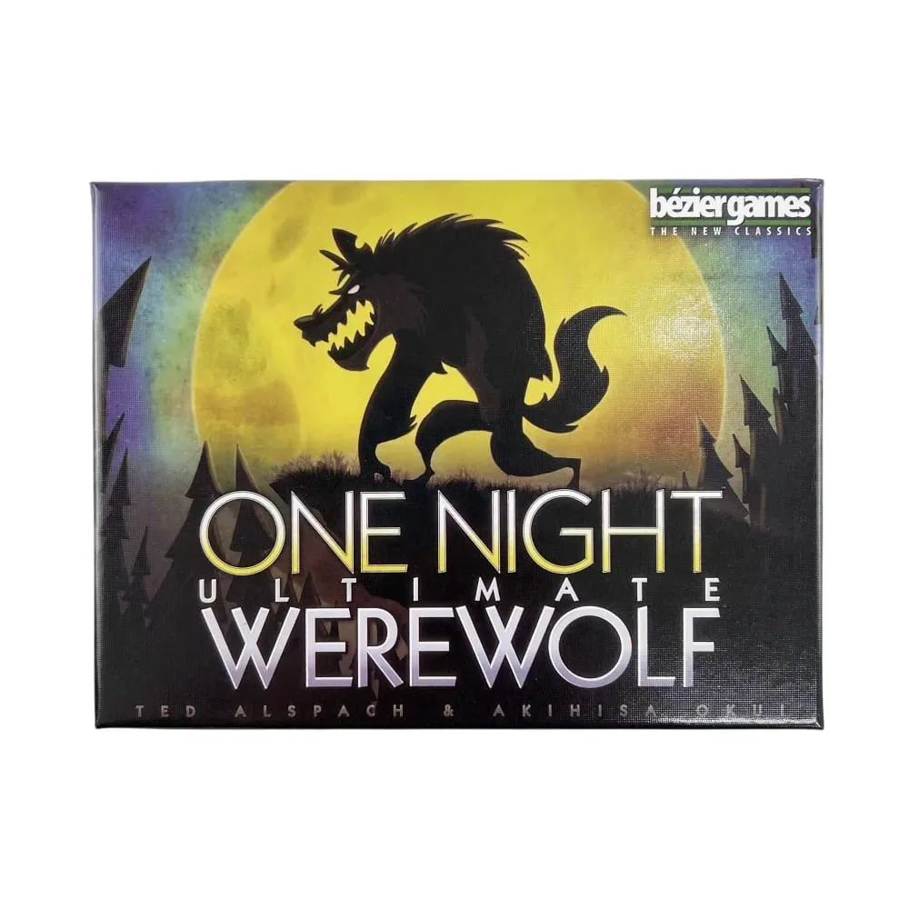 Bezier Games | One Night Ultimate Werewolf | Társasjáték | 14 éven felüliek | 3-10 játékos | 10 perc játékidő