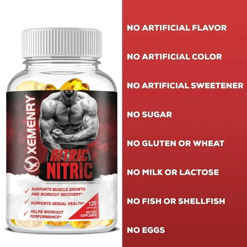 Xemenry L-Arginine Highest Dosage Capsule – Συμπλήρωμα μονοξειδίου του αζώτου