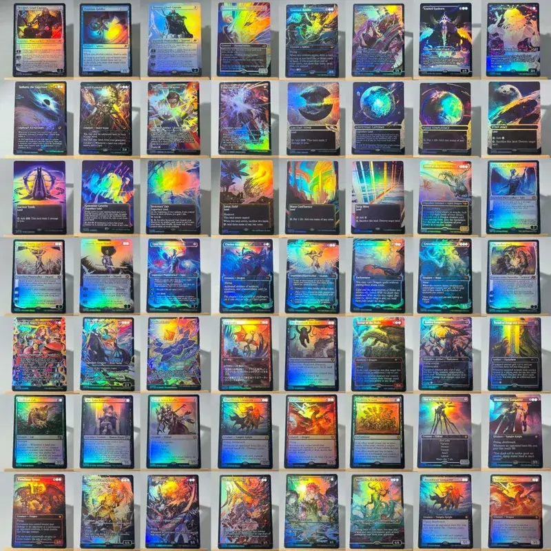 Tcg Proxy Cards Custom 56-Card Proxy Deck Set–High Quality The One Ring Complete Tabletop Strategy Card Set