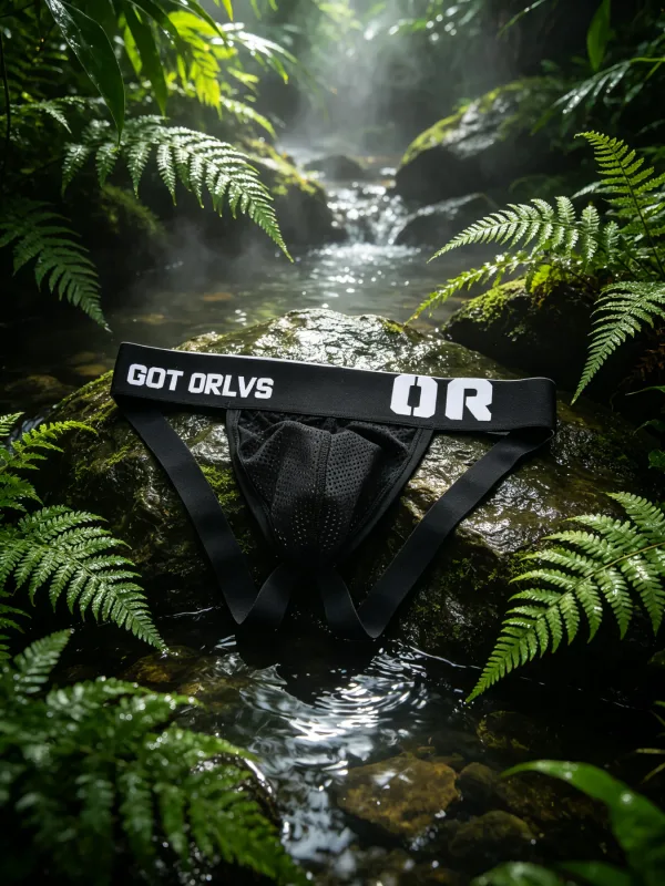 Mens G String Mesh Underwear Contrast Printed Letter Wide Elastic Waist 3D Contour U Pouch Fine Mesh Material Sophisticated