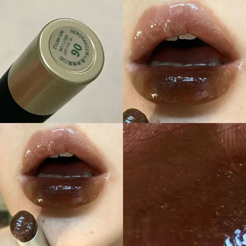 Herorange Mirror Lip Gloss 24H שפתון עמיד למים ללא העברה ללא דהייה מט וברק איפור שפתיים שופע נשים — image 7
