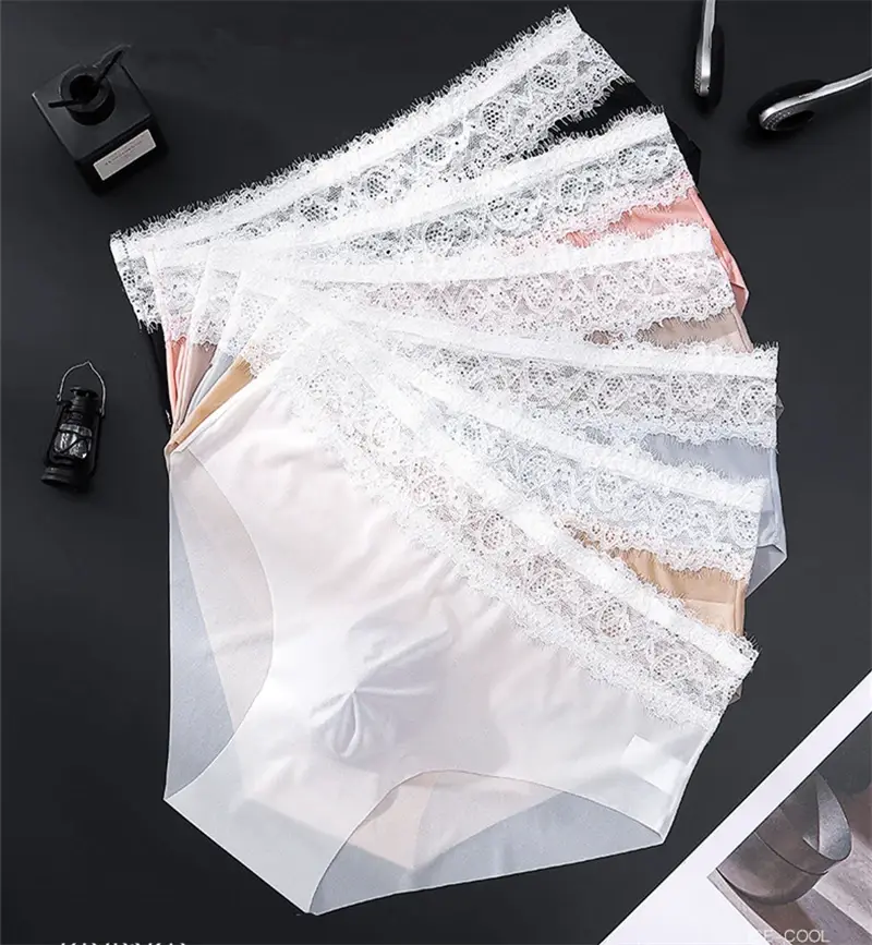 Ice silk men's underwear seamless cueca lace Sexy lingerie thin convex bag calzoncillos hombre adults 18 plus tangas japonesa — image 9