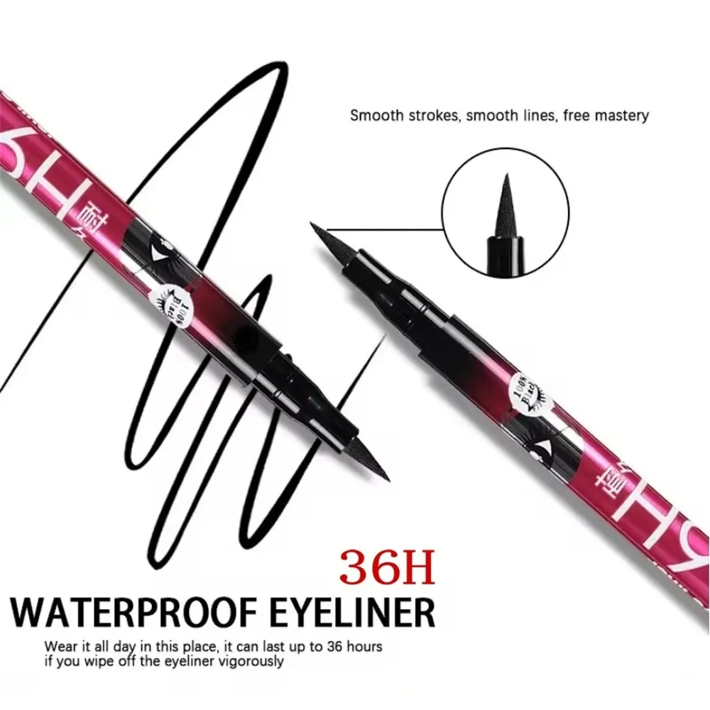 1/3/5pcs Smooth Black Liquid Eyeliner Pen Ultra-fine Pen Tip 36H Eye Liner Pencil Waterproof Long-lasting Beginner Make-up