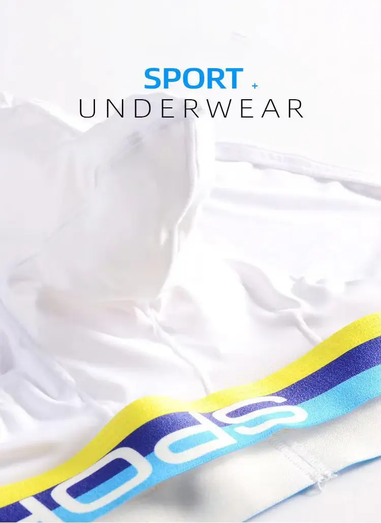 Men's Elephant Nose U Convex Briefs Breathable Mesh Silk Summer Underwear with Pouch — image 9