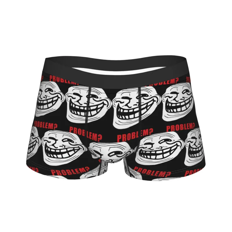 Rage Comic Trollfac Trunk Funny Anime Pouch Underwear Hot Sale Pattern Boxer Brief Comfortable Men Underpants Plus Size — image 17