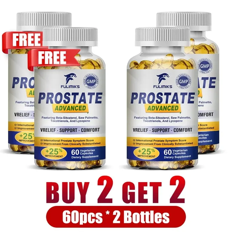 Premium Κάψουλες Προστάτη με Saw Palmetto & βήτα-σιτοστερόλη που υποστηρίζει τη ροή των ούρων Υγεία και άνεση του προστάτη που ανακουφίζει την ουροδόχο κύστη — image 10
