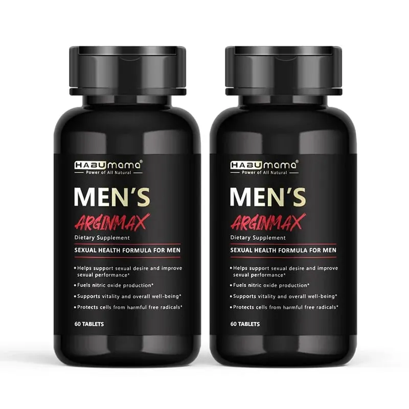 L-Arginine Male Enhancing Supplement for Performance Endurance and Muscle Strength and Endurance Non-GMO 60 Tablets