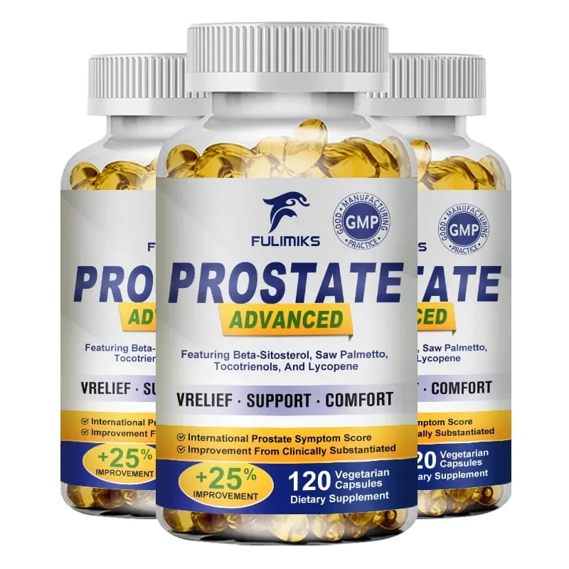 Prostate Advanced Health Supplement for Men for Reducing Nighttime Bathroom Trips Bladder & Urinary Relief