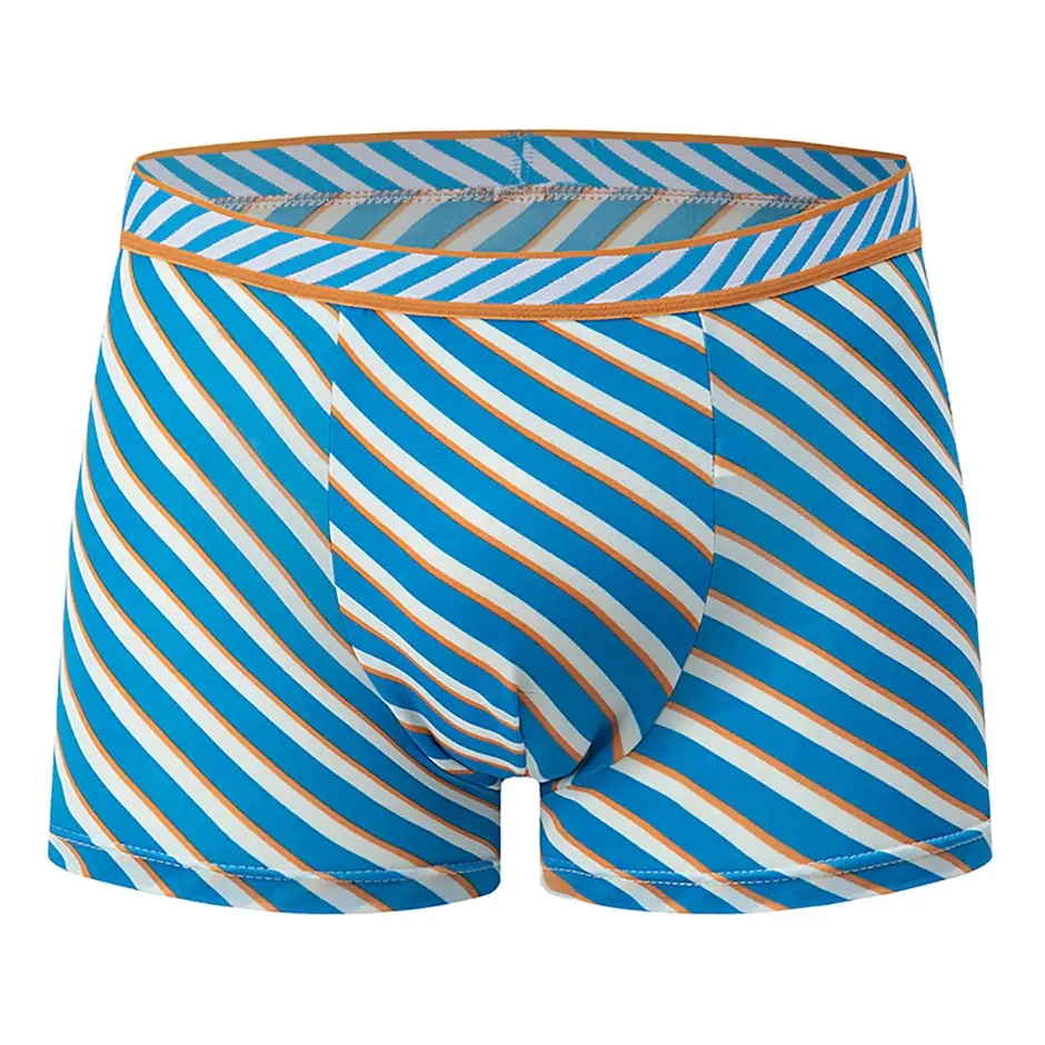 4/5 peça masculino colorido estampado moda casual boxer shorts solto e confortável roupa interior de grandes dimensões shorts de cintura elástica