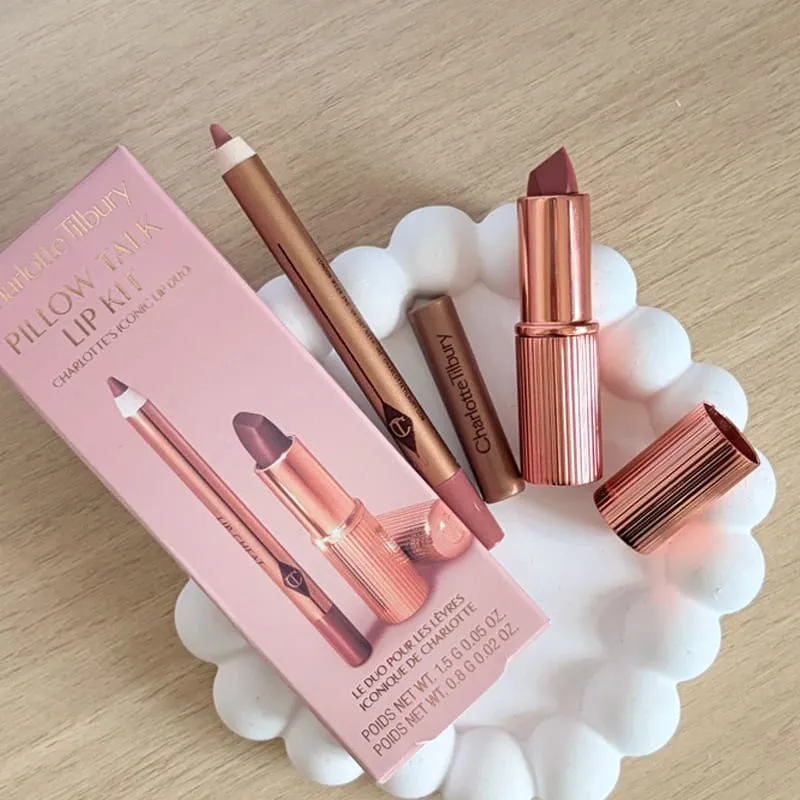 Charlotte CT Lip & Cheek Blush Balm Blush Stick Matte Concealer Υγρό Εύκολη Ανάμειξη για Σετ Μακιγιάζ Tilbury με ομοιόμορφο φινίρισμα
