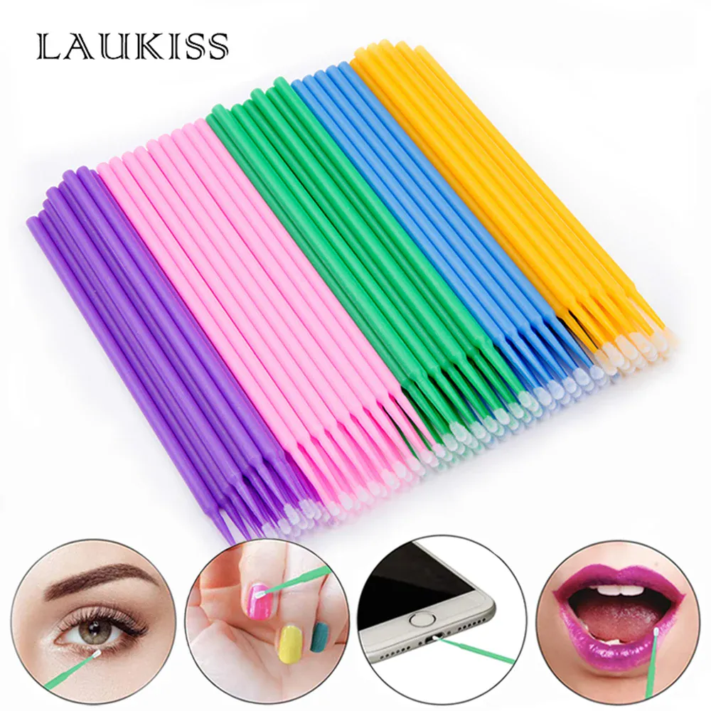 50/100/150pcs Eyelash Brushes Concealer Lash Brush Spoolies Mascara Wands Applicator for Eyelash Extension Makeup Set LAUKISS — image 6