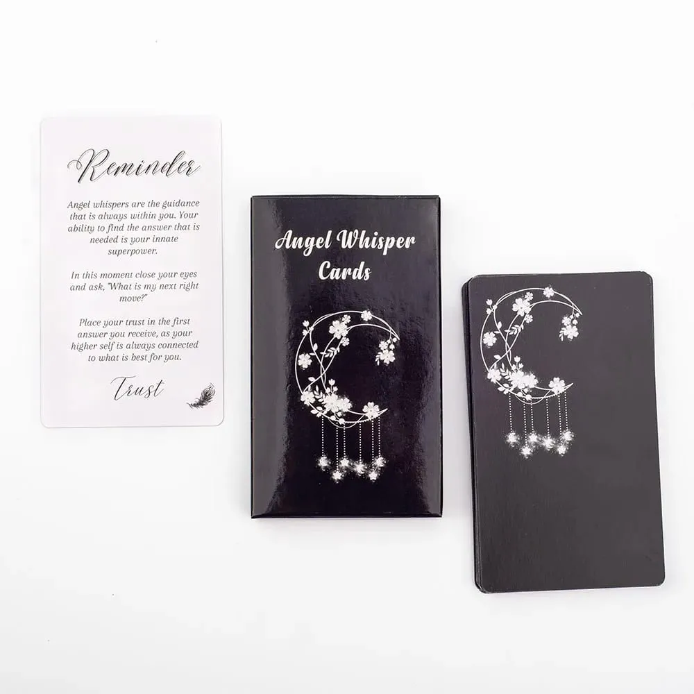 26 Cards Angel Whisper Cards Tarot Αγγλική Έκδοση Επιτραπέζιο Παιχνίδι Divination Oracle Deck Card Game 10,3*6cm — image 2