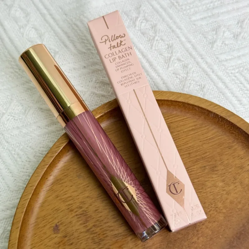 Charlotte Tilbury New Pillow Talk Big Lip Plumpgasm Lip Cheat Collagen Lip Bath CT Lipliner Makeup Lipstick Moisturize Lip Gloss — image 8