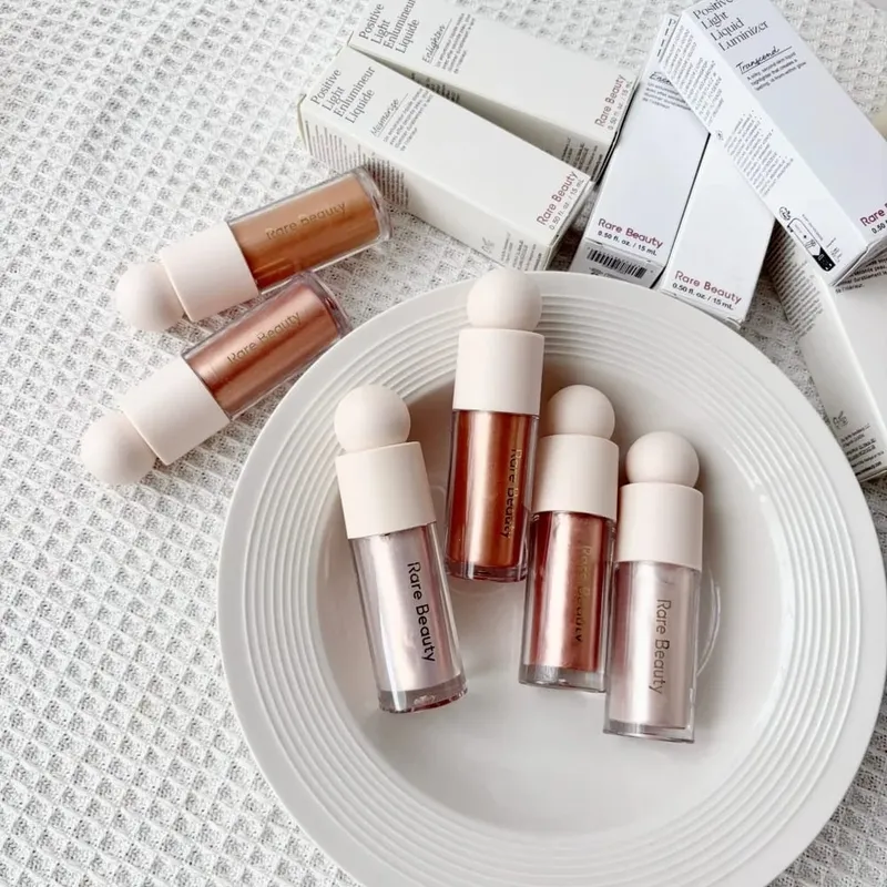 Rare Beauty Light Silky Touch Innovative Highlighter Water-resistant Long Lasting Lip Gloss Liquid Contour Makeup Cosmetics Gift