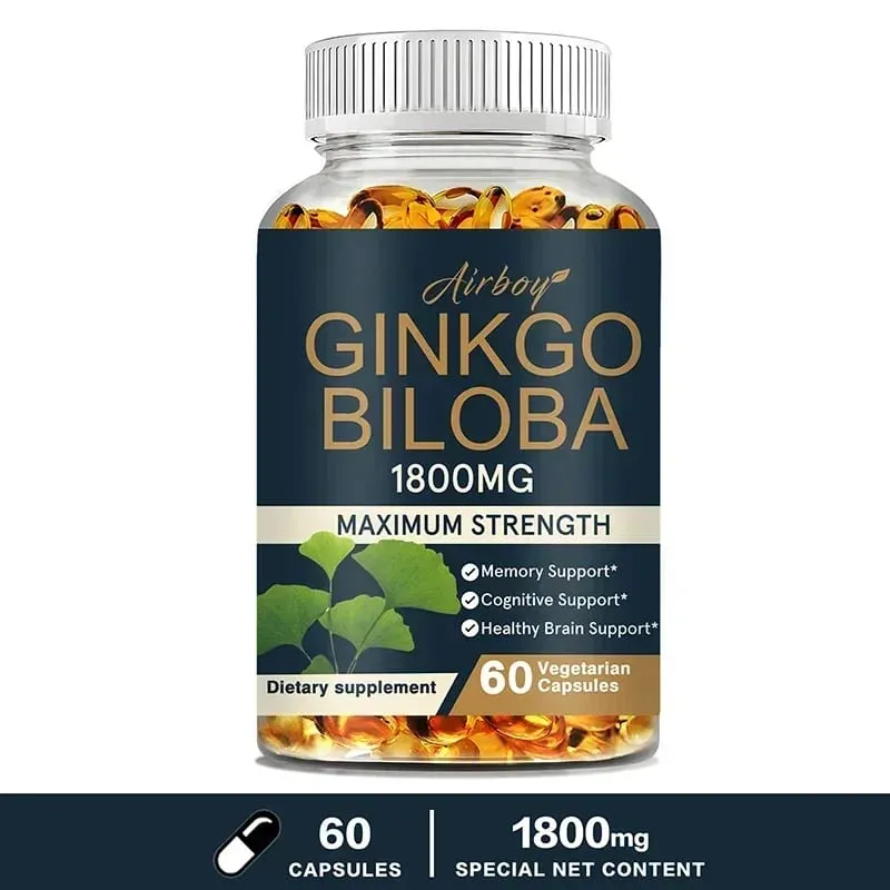 Ginkgo Biloba Supplement - Memory and Learning Promotes Brain Health Improves Clarity Improves ConcentrationSupplement — image 11