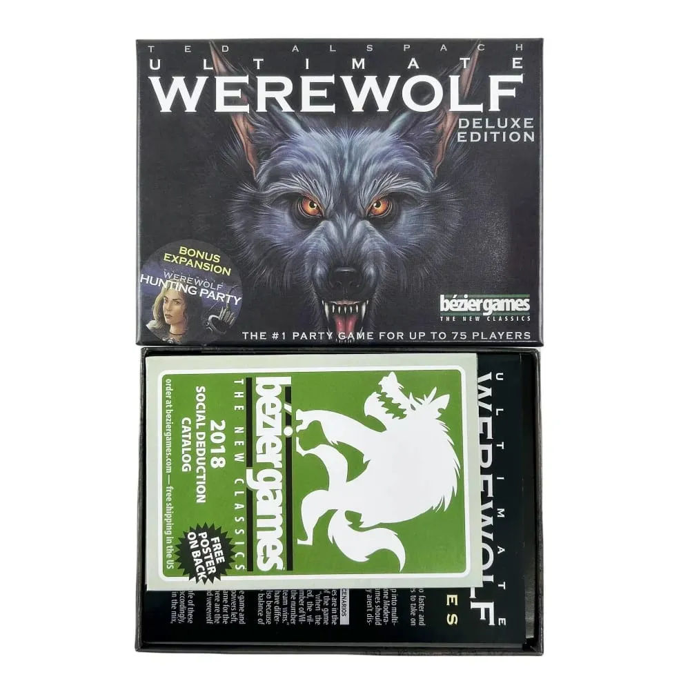 Bezier Games | One Night Ultimate Werewolf | Társasjáték | 14 éven felüliek | 3-10 játékos | 10 perc játékidő