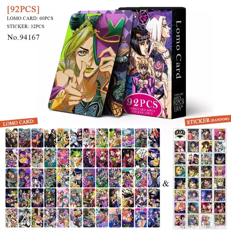 מתקפת אנימה על טיטאן Lomo Card גלויה צעצוע Haikyuu רוקח יומני הונקאאי כוכבי אוסף כרטיסים עם מדבקות מתנה — image 20