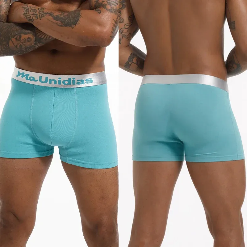 5Pcs Bamboo Fiber Men Underpants Maunidias Boxer Briefs Letter Elastic Waistband Underwear Mens Boxers Solid Color Men's Panties — image 11