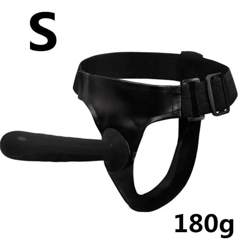 Strap On Big Dildo Vibrator Strapon Ultra Elastic Harness Belt Adult Sex Toys For Woman Lesbian Double Penis Realistic Dildos — image 17