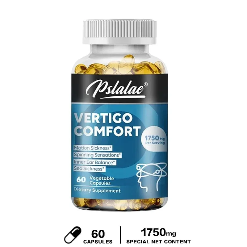 Vertigo Relief Capsules 1750mg Aids Inner Ear Balance Relieves Tinnitus Vertigo and Migraines Supplement — image 8