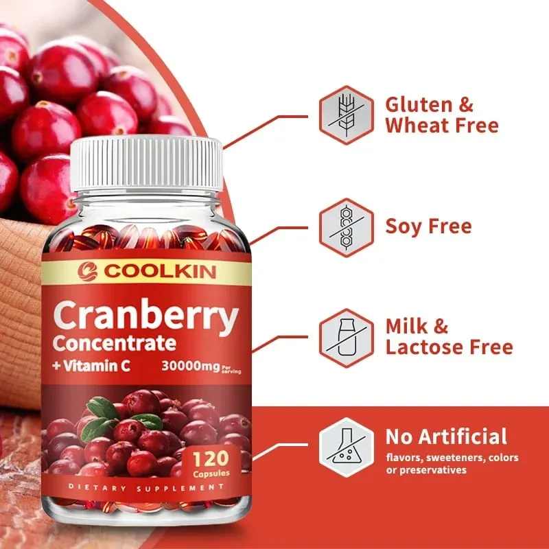 Cranberry Extract Supplement - Urinary Tract Health Capsules To Boost Immunity — image 5