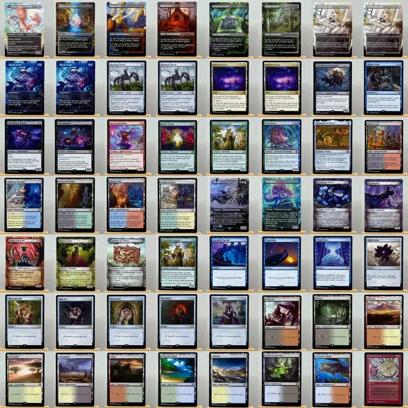 Tcg Proxy Cards Custom 56-Card Proxy Deck Set–High Quality The One Ring Complete Tabletop Strategy Card Set