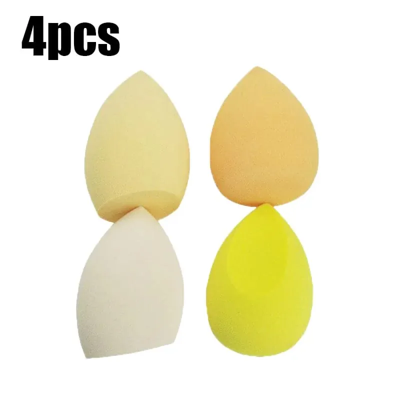 4/8/16 τμχ Σετ καλλυντικών σφολιάτας Beauty Egg Wet and Dry Dual-use Egg Makeup Foundation Sponge Air Cushion Puff Soft Makeup Tools