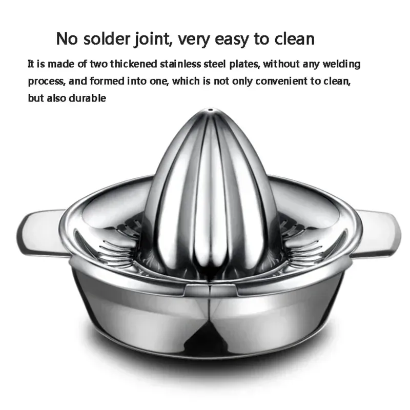 304 Inox Steel Lemon Juicer Home Μικρός Creative Juicer Portable Manual Juicer Orange Squeezer — image 6