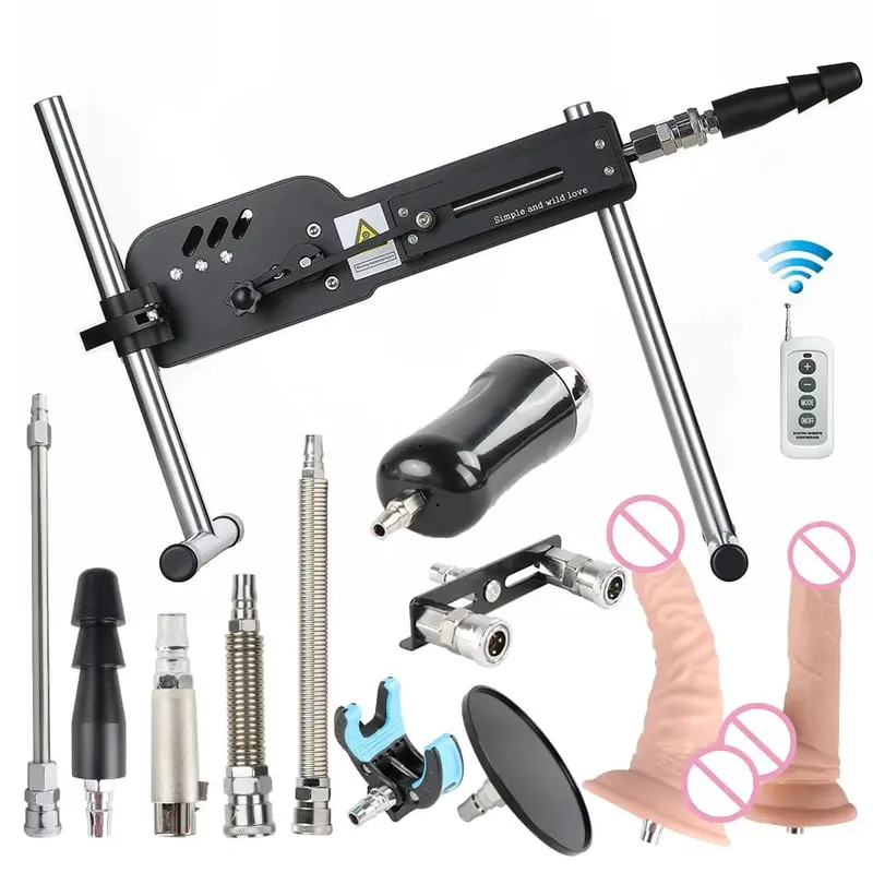 Upgrade Sex Machine with Remote Control Super Silent Ultra Adjustable Vac U Lock 30db 70W Love Machine with Free Big D
