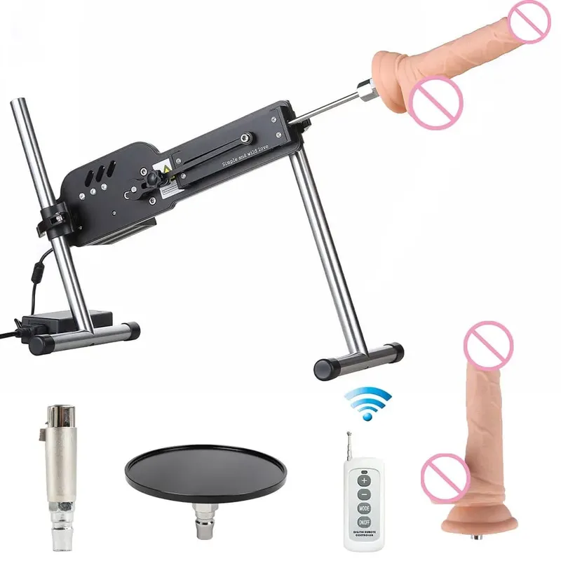 Upgrade Sex Machine with Remote Control Super Silent Ultra Adjustable Vac U Lock 30db 120W Love Machine with Free Big D