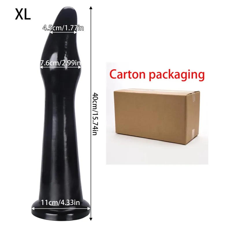 4 Μεγεθών Long Anal Plug Big Anal Dialator Dildo Huge Long Large XL Πρωκτικό βύσμα Εκπαίδευση Expansion Butt Plug Παιχνίδια σεξ για γυναίκες ομοφυλόφιλοι — image 3
