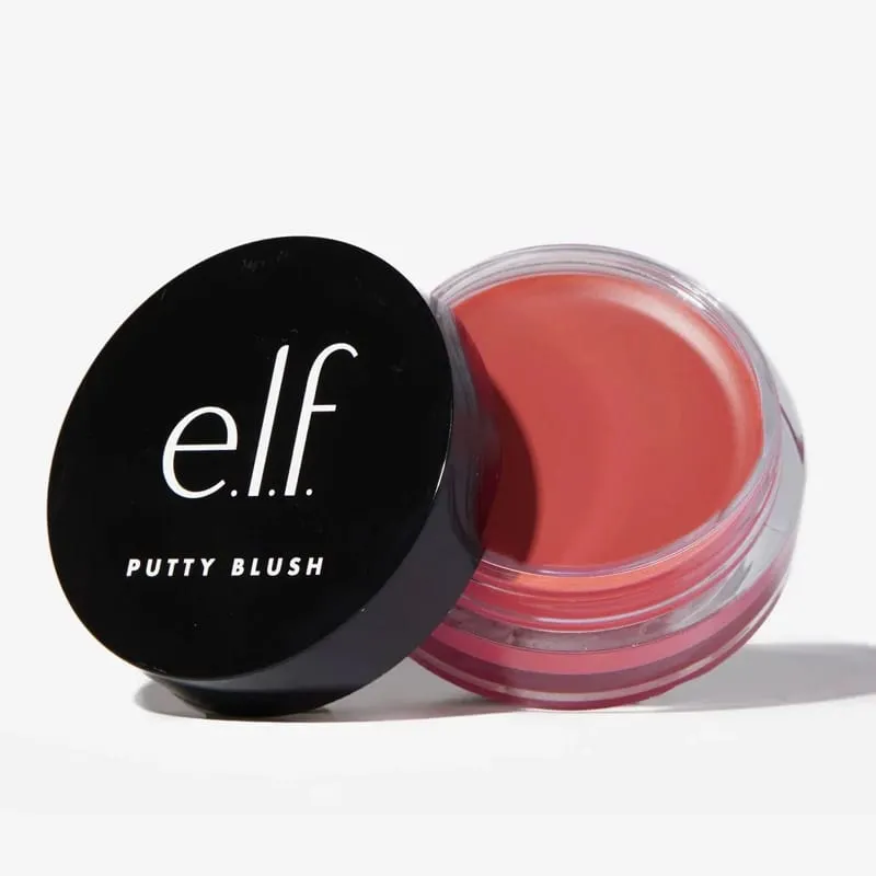 Elf Putty Blushcream Balm בגוונים ורודים בורה בורה מט זיגוג פנינה ומנצנץ לשפתיים לאיפור לחות לשפתיים