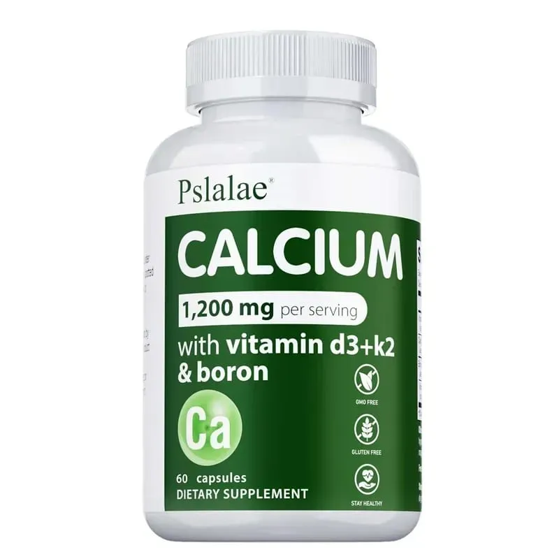 Calcium Supplement - Promotes Calcium Absorption Boosts Energy Strong Bones Supports Heart & Muscle Health Non-GMO — image 9