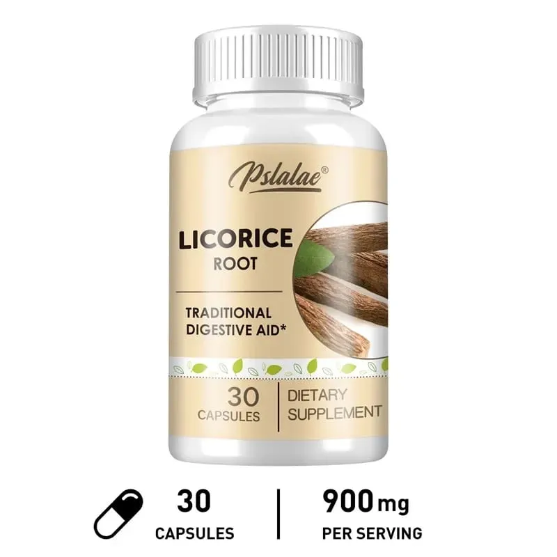 Licorice Root - High Strength Antioxidant Supplement Supports Heart Health Non-GMO Digestive Health Support