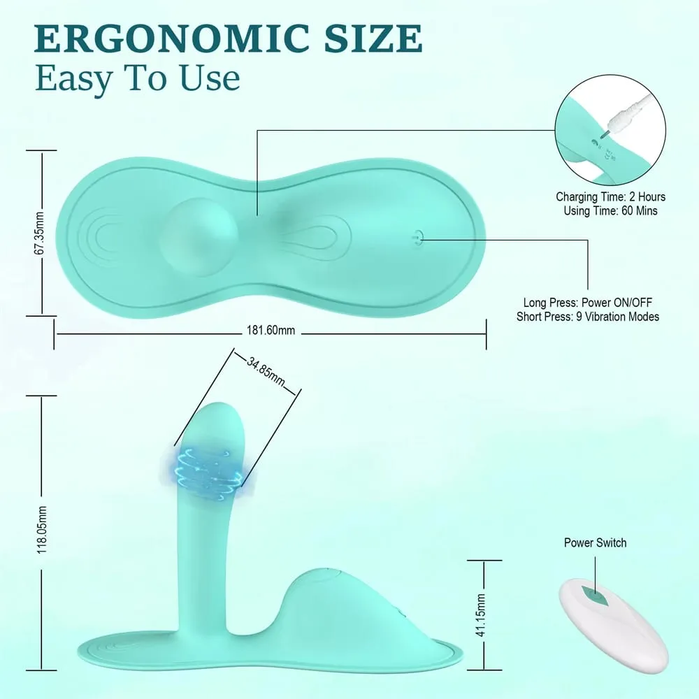 Cushion Wearable Vibrator APP Remote Control 9 Modes Clitoral G-Spot Massager Stimulator Female Masturbator Sex Toy for Woman — image 4