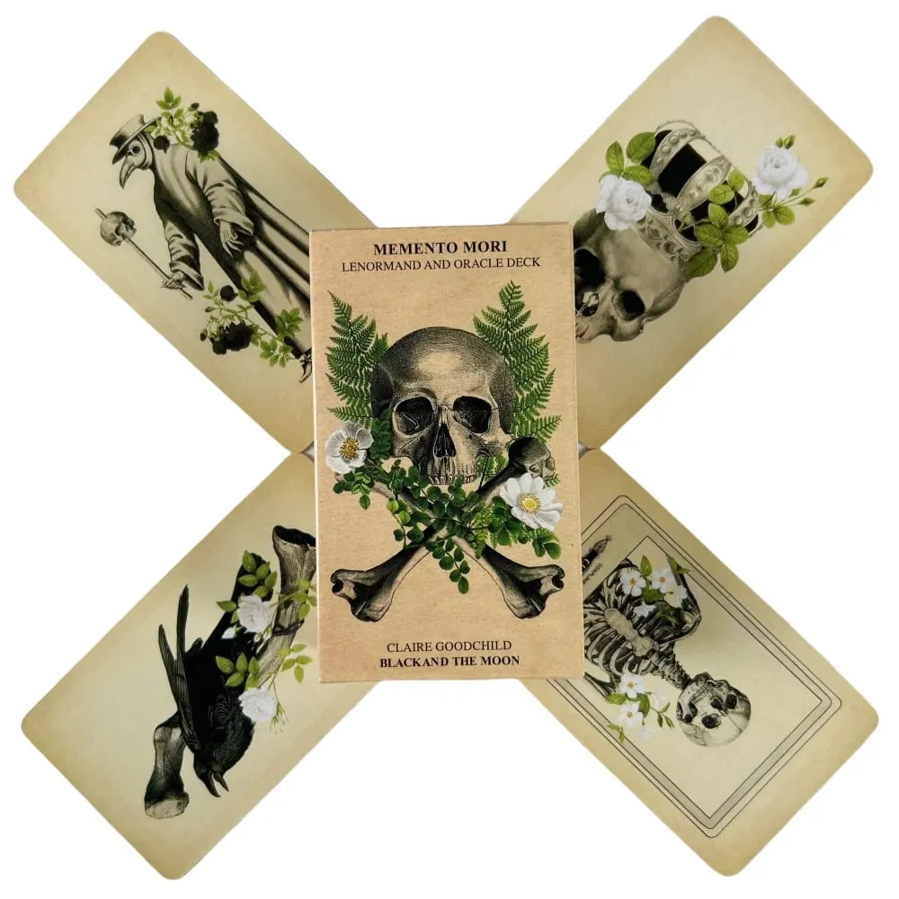 1 τεμ. Memento Mori Lenormand And Oracle Deck Αγγλικά επιτραπέζια παιχνίδια — image 4
