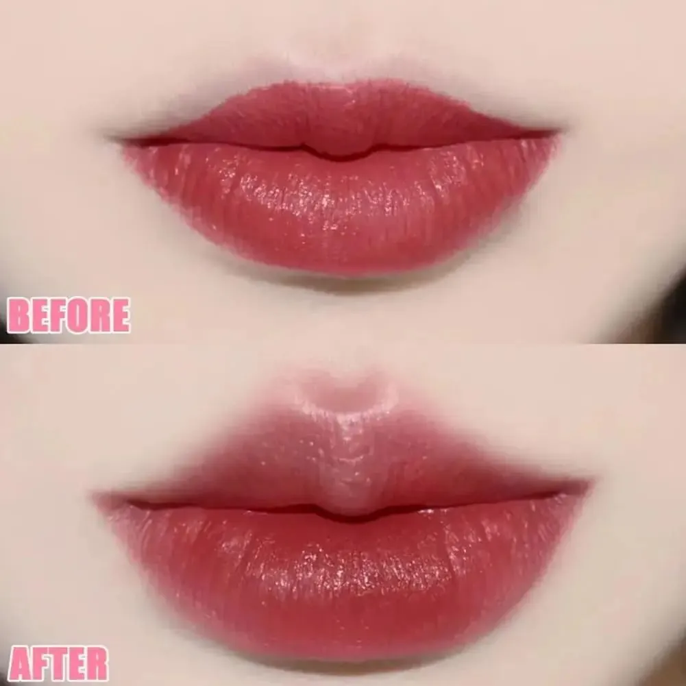 1/4 Buah Kuas Bibir Silikon Mini Kartun Portabel Kuas Concealer Bersudut Beruang Lucu Kuas Concealer Lip Balm Lip Gloss Kuas Rias Concealer