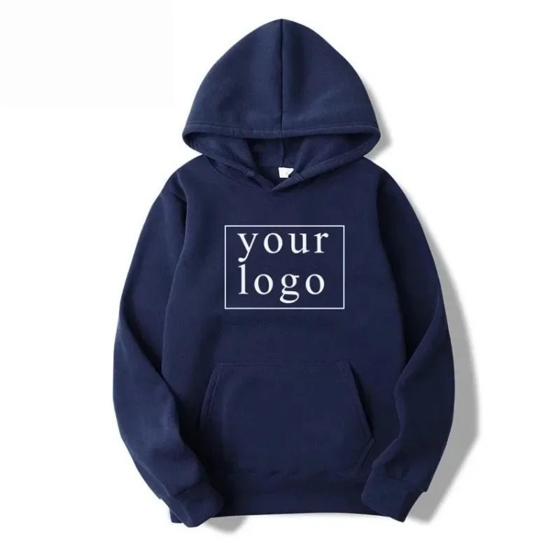 2024 homme femme décontracté personnalisé imprimé texte sweat à capuche bricolage Logo personnalisé personnalisé sweat à capuche personnalisé texte Logo sweat