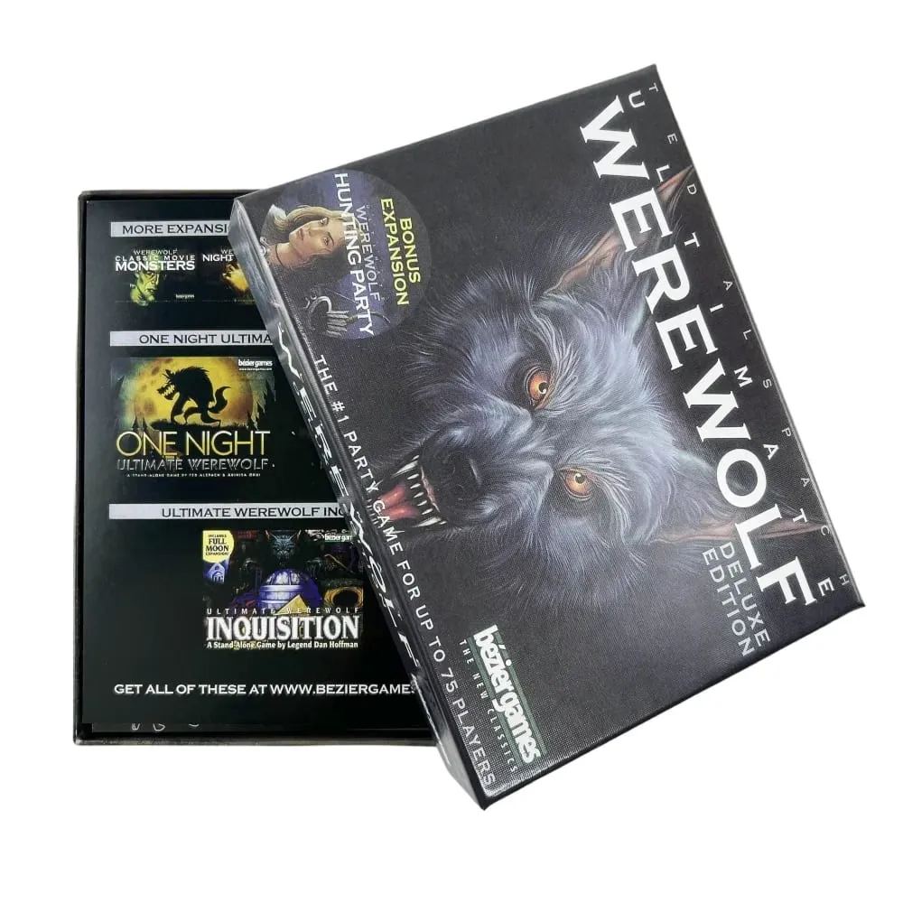 Bezier Games | One Night Ultimate Werewolf | Társasjáték | 14 éven felüliek | 3-10 játékos | 10 perc játékidő