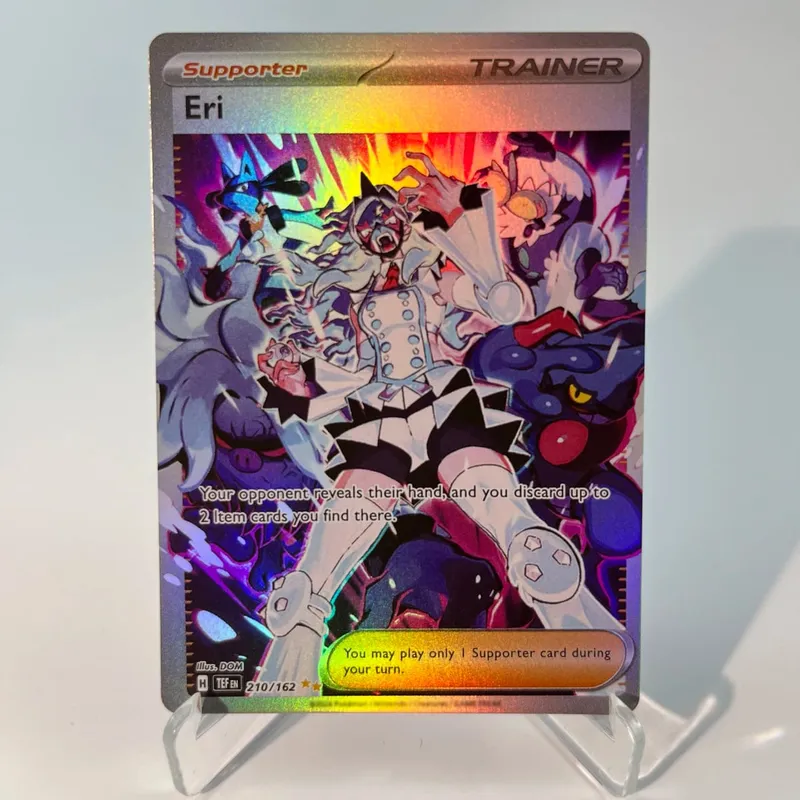 כרטיסי פוקימון 151 PKM PTCG3-D Bulbasaur Squirt Rainbow Gengar לשעבר Holographic Ex GX Rare Collection מתנות צעצועי קרב לתחביבים