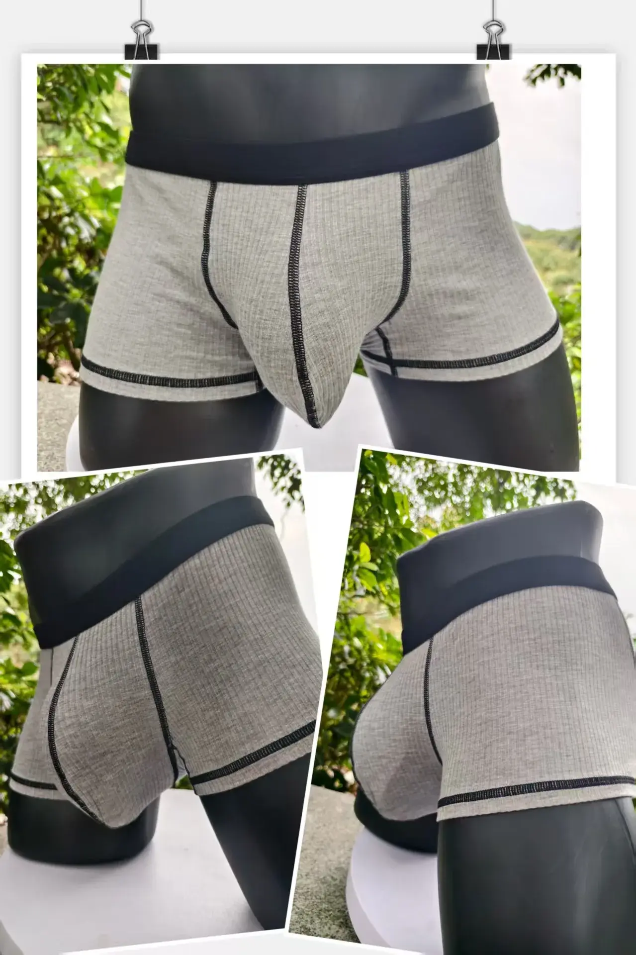 Mens High Elasticity Boxer Shorts Large Pockets Breathable Quick Dry Sports Gym Casual Fashionable Loose Fit Summer Shorts