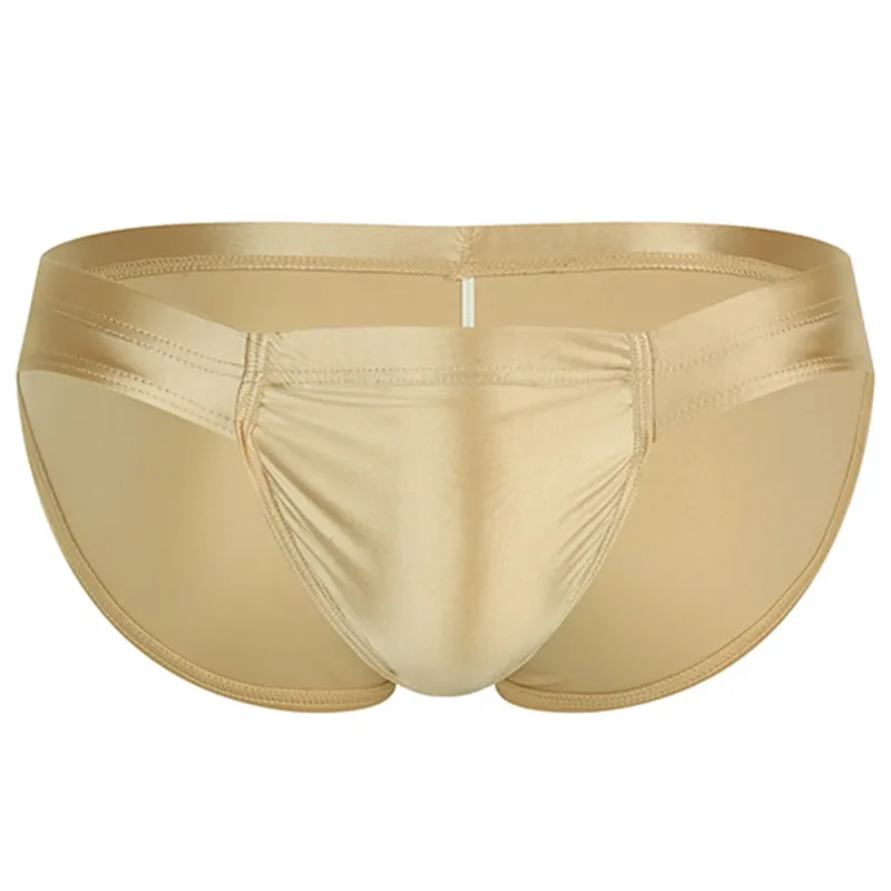 Men Oil Shiny Glossy Very Hot Lingerie Low Waist Briefs Breathable Underwear For Man Unisex Panties Underpants Men's Clothing — image 7