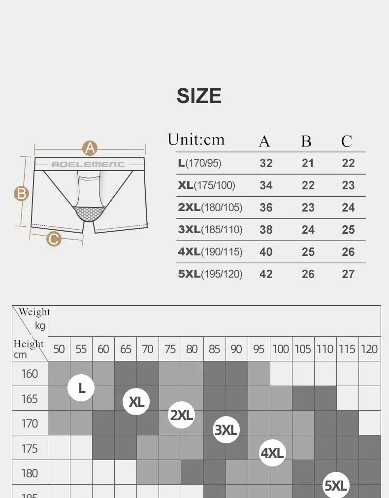 Men's Boxer Shorts Breathable Underwear Soft Viscose Boxers Man Solid Panties Ropa Bullet Separation Pouch Male Underpants L-XXL — image 3