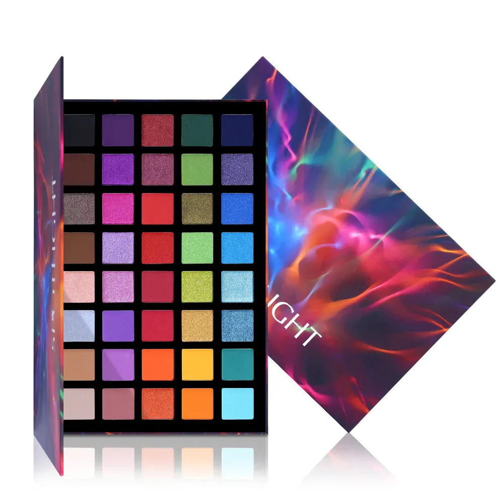 40 Colors Eyeshadow Palette Matte Shimmer Eye Shadow Shine Glitter for Eyes Επαγγελματικό Μακιγιάζ Κορεατικά καλλυντικά